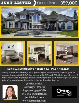 Template 108 real estate e-flyer design